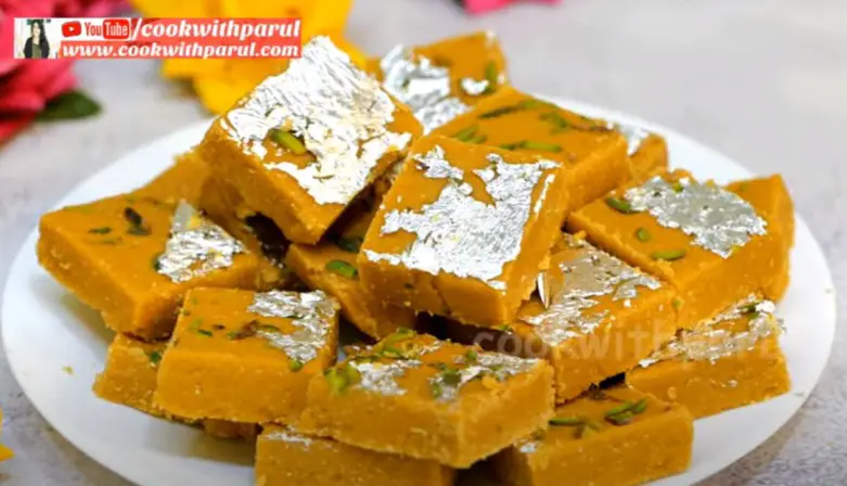 Besan Gud Ki Barfi Recipe How To Make Gud Besan Barfi Gud Besan Ki