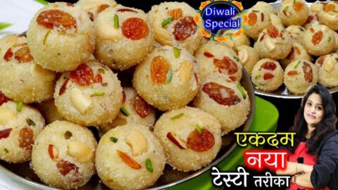 Rava Laddu Recipe How To Make Rava Laddu At Home Sooji Ke Ladoo