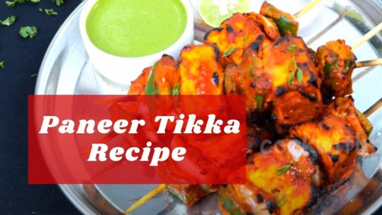 Paneer Tikka Recipe | How to make Paneer Tikka at Home | Paneer Tikka on Tawa