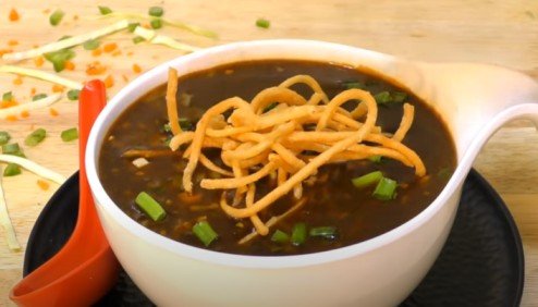 veg manchow soup recipe
