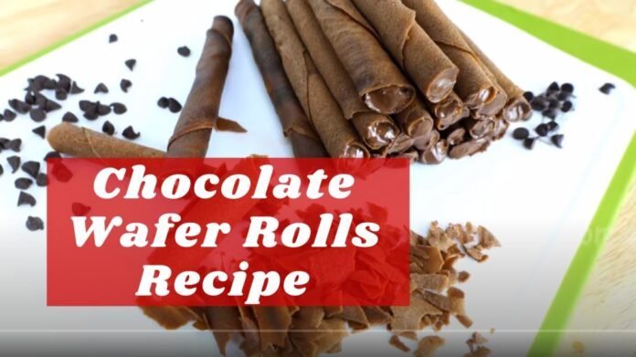chocolate wafer roll recipe chocolate wafer sticks recipe