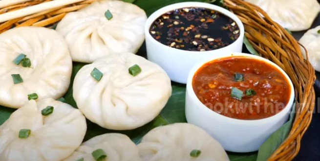 completely ready momos to eat