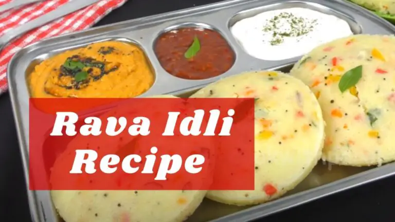 rava idli recipe