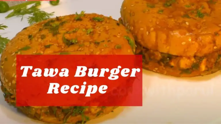 tawa burger recipe