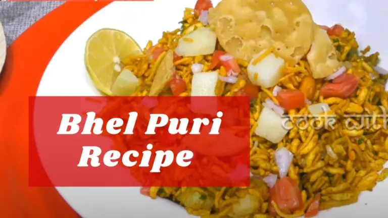 bhel puri recipe