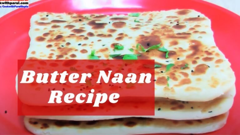 butter naan recipe