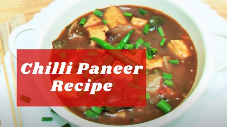 chilli paneer recipe