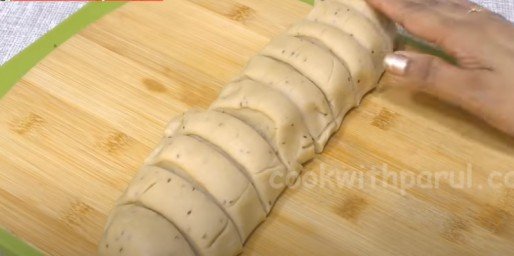 dough pieces for samosa recipe 