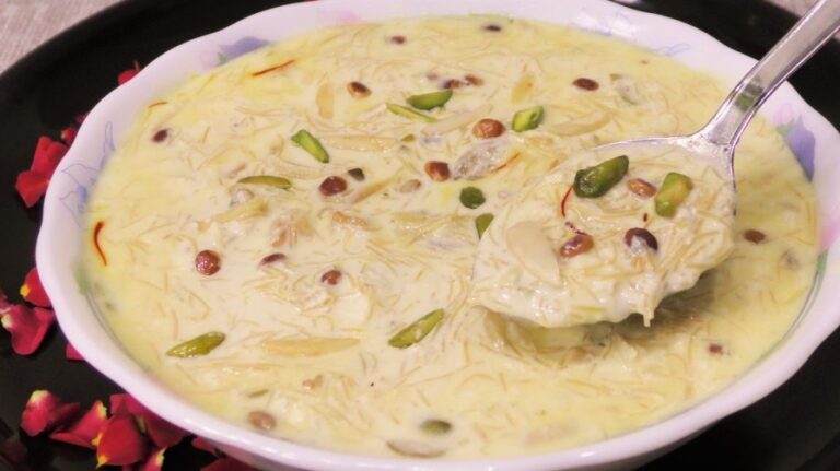 Sheer Khurma Recipe | How to make Sheer Khurma at Home  |  Sheer Korma Recipe