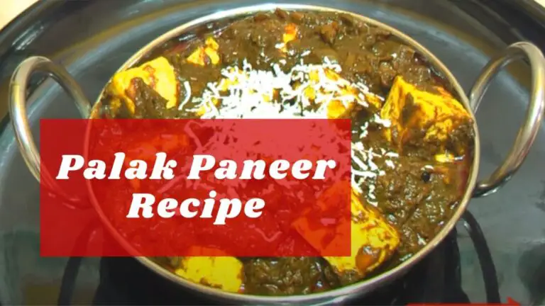 palak paneer recipe