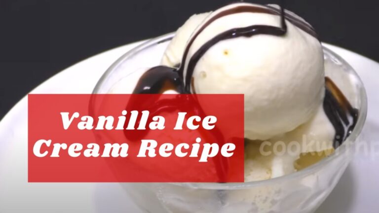 vanilla ice cream recipe