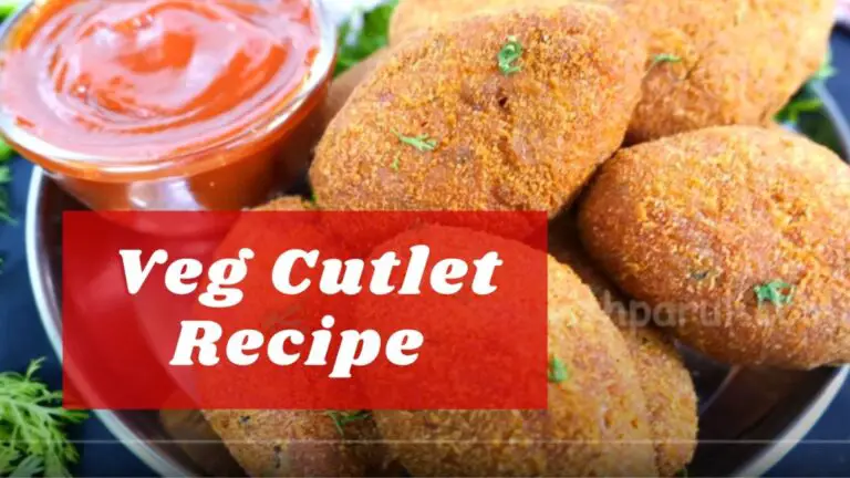 veg cutlet recipe