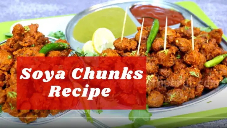 soya chunks pakoda recipe