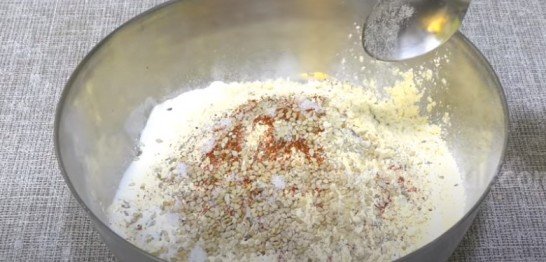 chakli recipe preparing dough mix