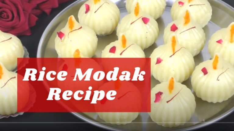 rice flour modak recipe