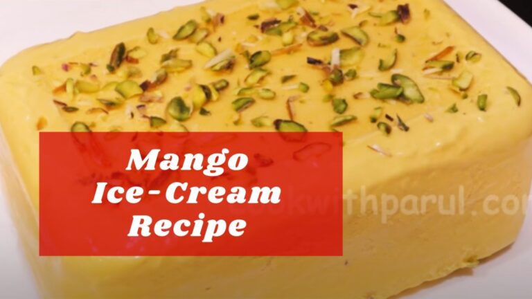 mango ice cream recipe