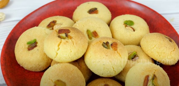 Nankhatai Recipe | How to make Nankhatai Biscuit at Home | Indian ...