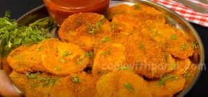 Batata Phodi Recipe Potato Rava Fry 8