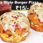 Dominos Style Burger Pizza Recipe