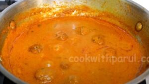 gobhi kofta curry recipe 11