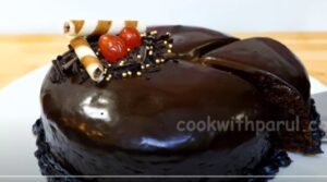 Eggless Chocolate Cake Recipe 13