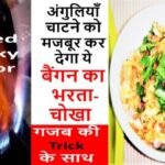 Baingan Ka Bharta Recipe chokha recipe