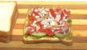 Veggie Cheese Sandwich Recipe 3