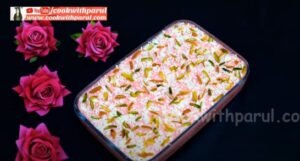 Instant Rose Malai Cake Recipe 9