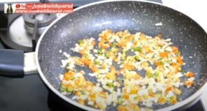 Veg Eggless Omelette Sandwich Recipe 9
