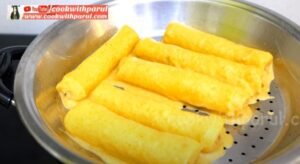 Bread Roll Dhokla Recipe 10