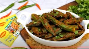 Bharwa Bhindi Recipe Bhindi Masala 9