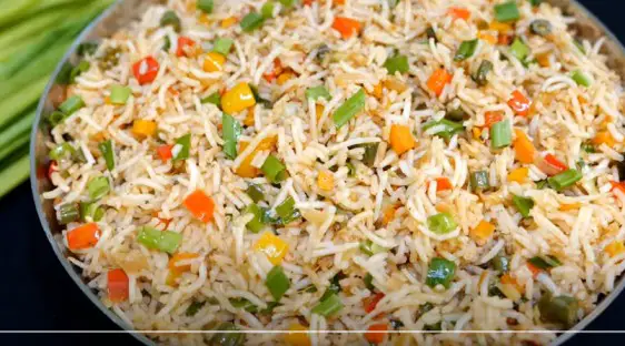 Restaurant Style Vegetable Fried Rice Recipe | Veg Fried Rice Recipe