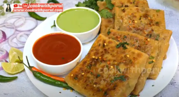 Palak Paneer Paratha Recipe | How to make Palak Paneer Paratha | Lifafa ...