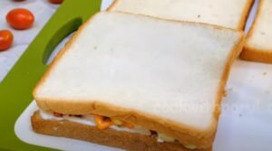 Cheesy Veg Grilled Sandwich Recipe 3