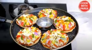 Mini Atta Pizza Recipe 6