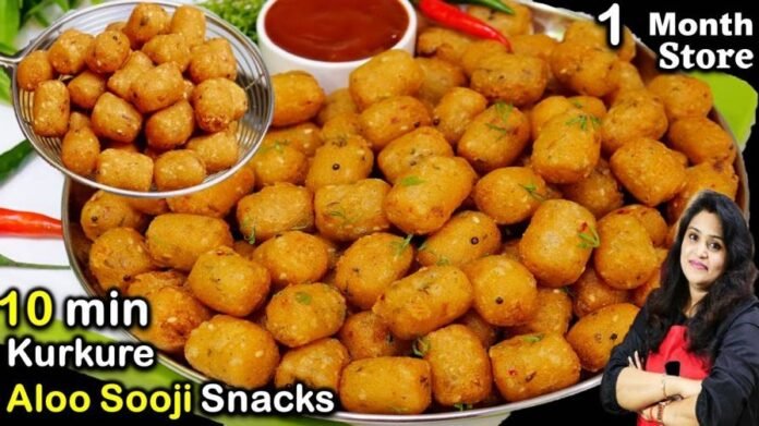 Aloo Sooji Snack Recipe