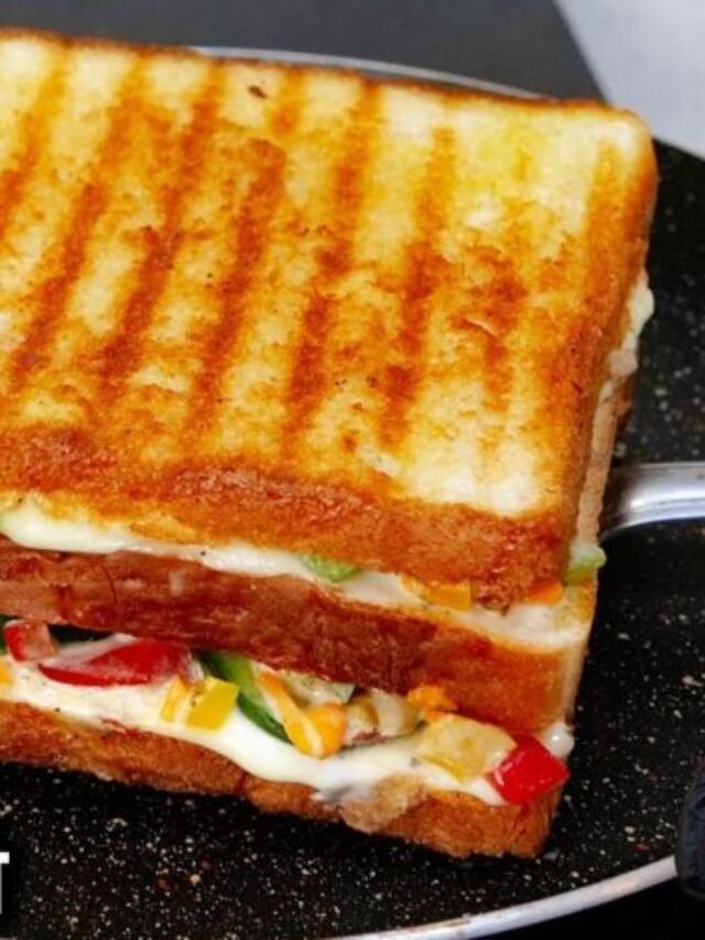 Veg Club Sandwich Recipe