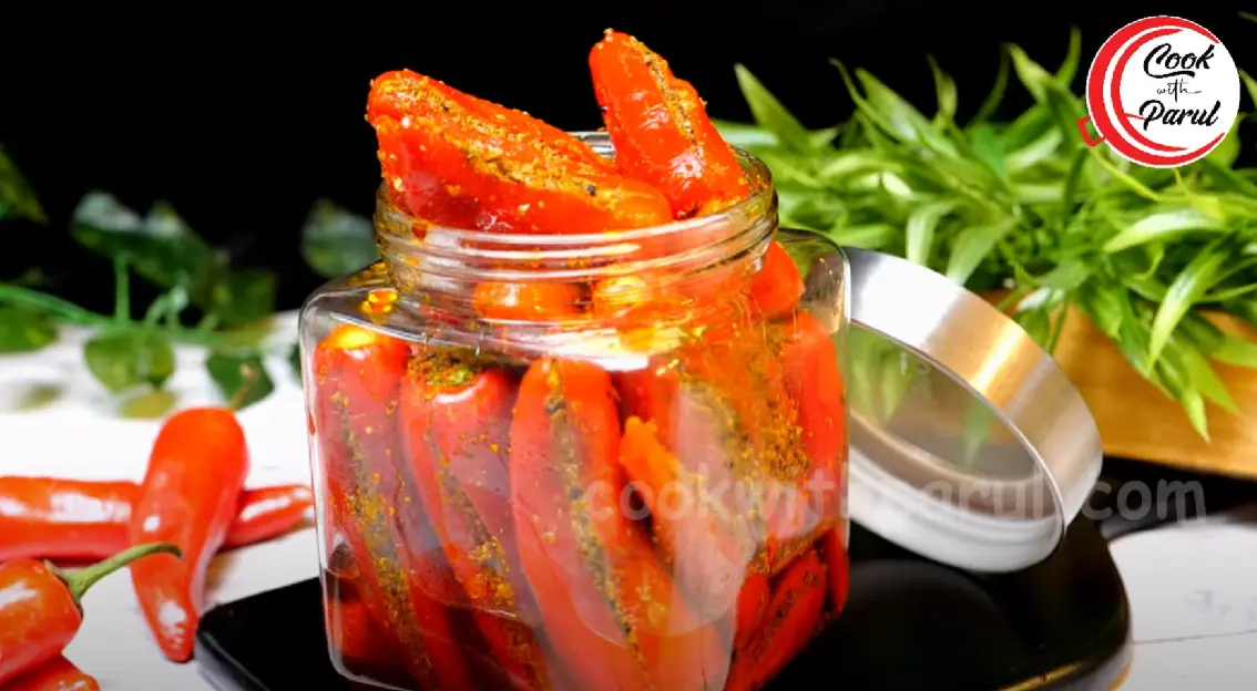 Red Chilli Pickle Recipe 9