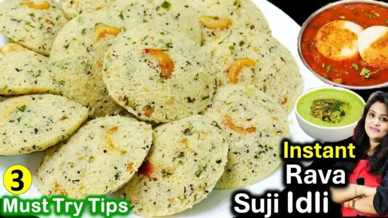 Sooji Idli Recipe