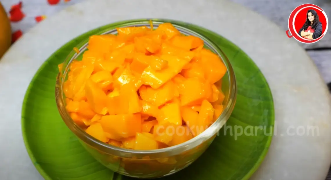 Mango Malai Barfi Recipe 1