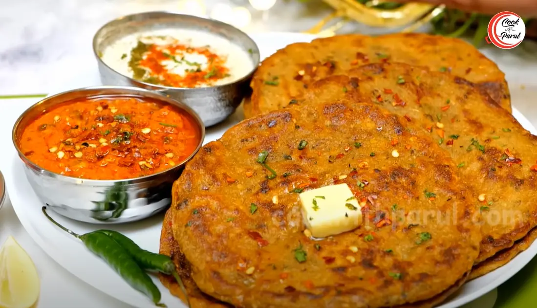 Liquid Aloo Paratha Recipe 8