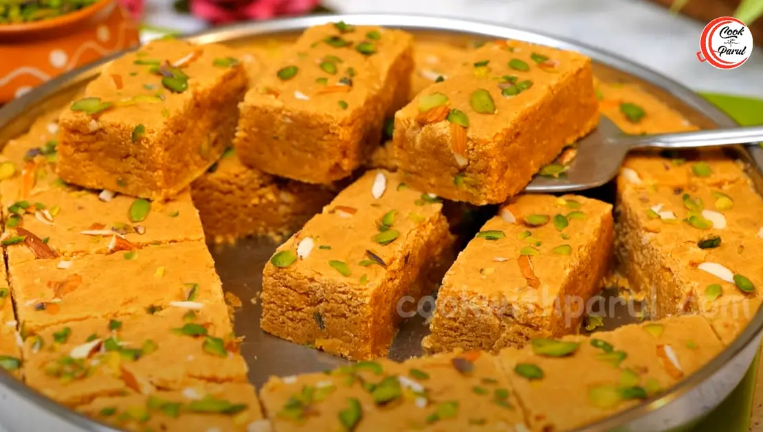 Besan Ki Barfi Recipe 6