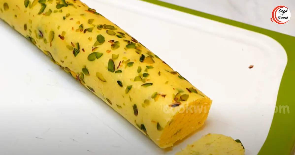 Kalakand Roll Recipe 4