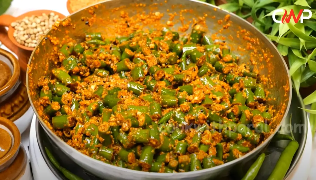 Hari Mirchi ka Achar Recipe 4