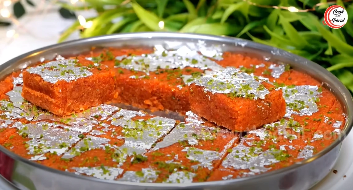 Gajar Ki Barfi Recipe 6