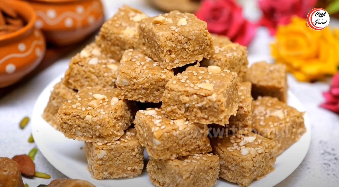 Til Ki Barfi Recipe 8