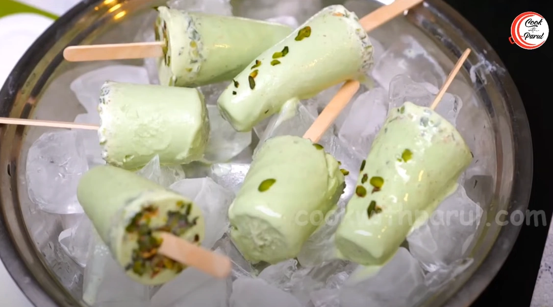 kesar pista kulfi recipe 5